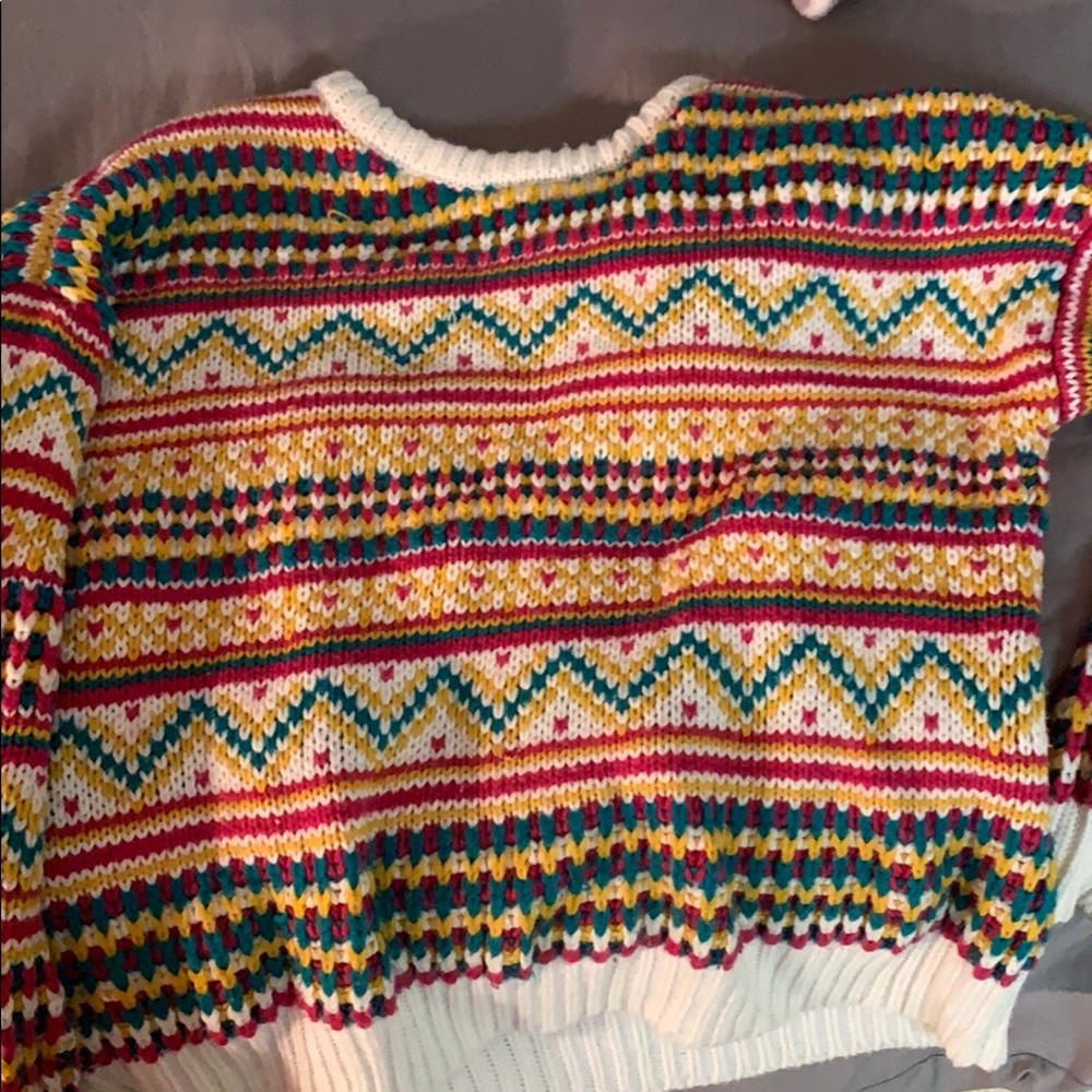 Colorful sweater